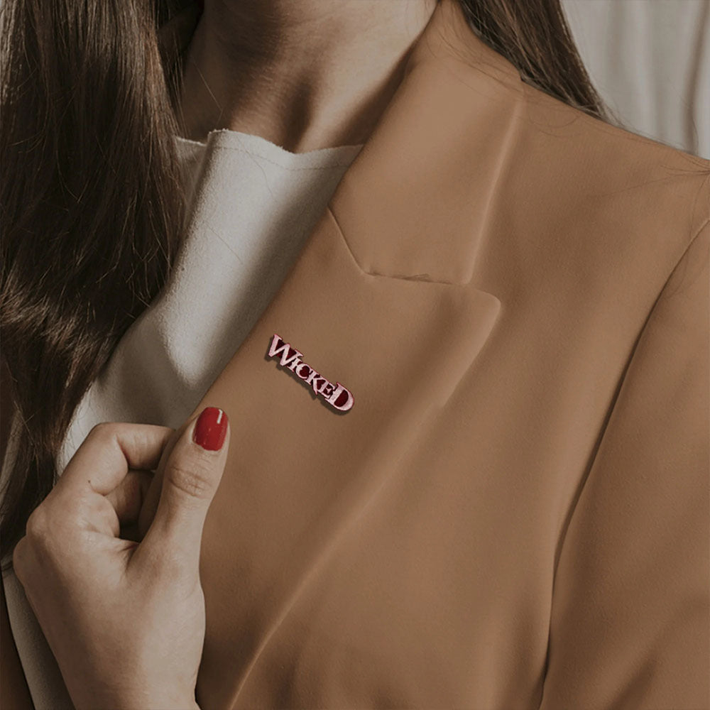 Shaxsiylashtirilgan akril nom yozuvi brosh uchun kurtkalar uchun sovgʻa, maxsus kunlarda sevganlar uchun