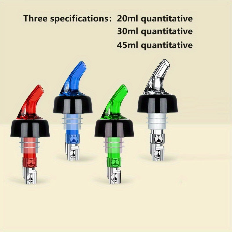Plastic Wine Pourer with Dispenser for Precise Cocktail Making