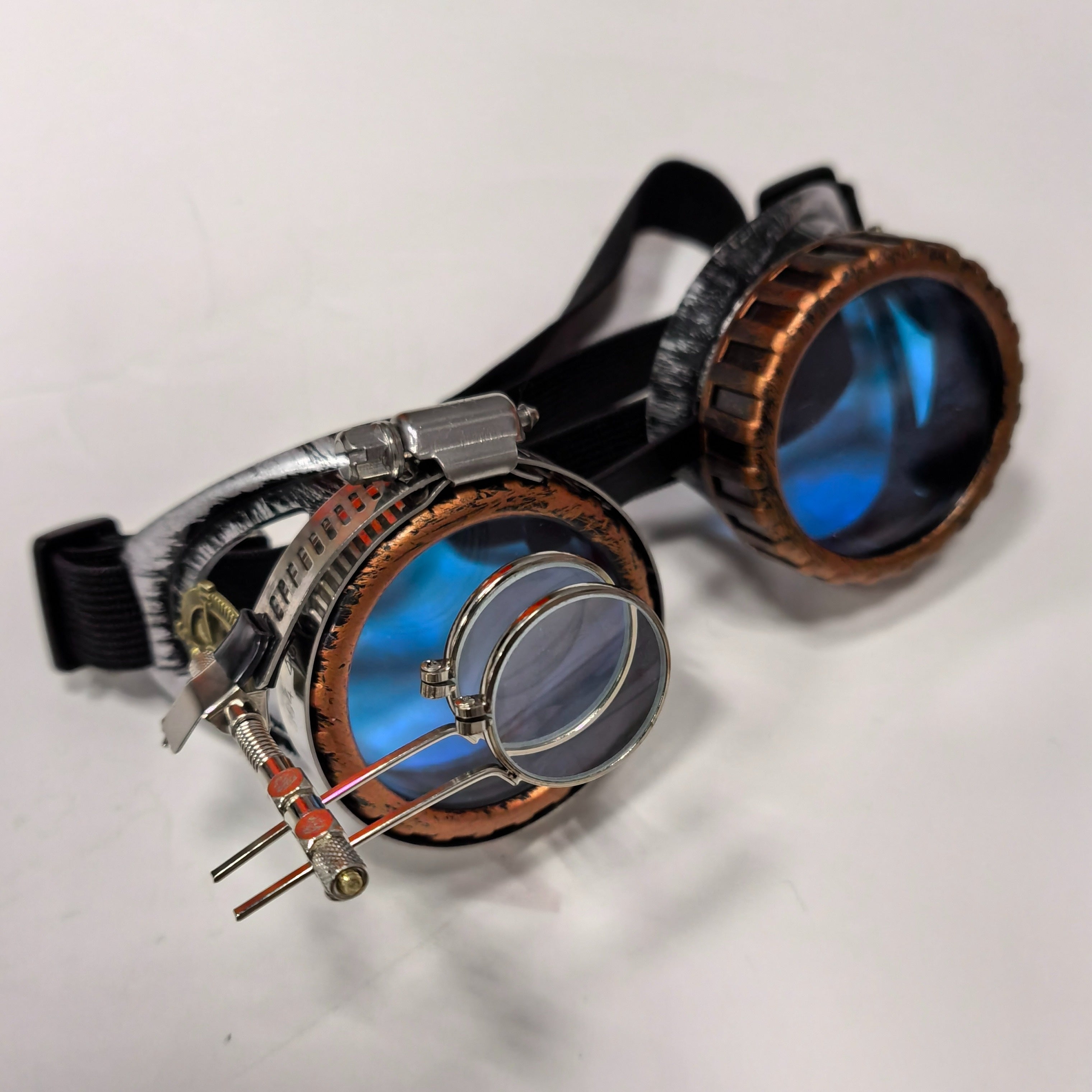 Erkaklar uchun Vintage Steampunk Retro ko'zoynaklar moda aksessuari, noyob sovg'alar uchun