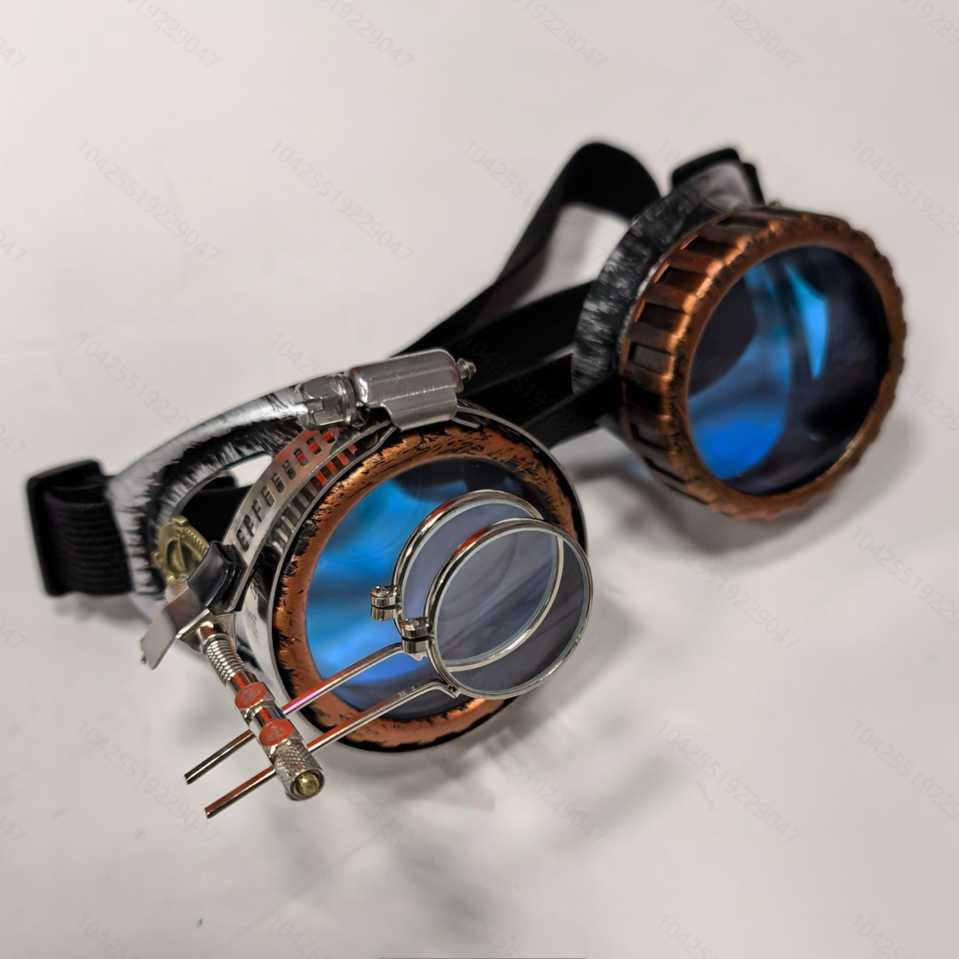 Erkaklar uchun Vintage Steampunk Retro ko'zoynaklar moda aksessuari, noyob sovg'alar uchun