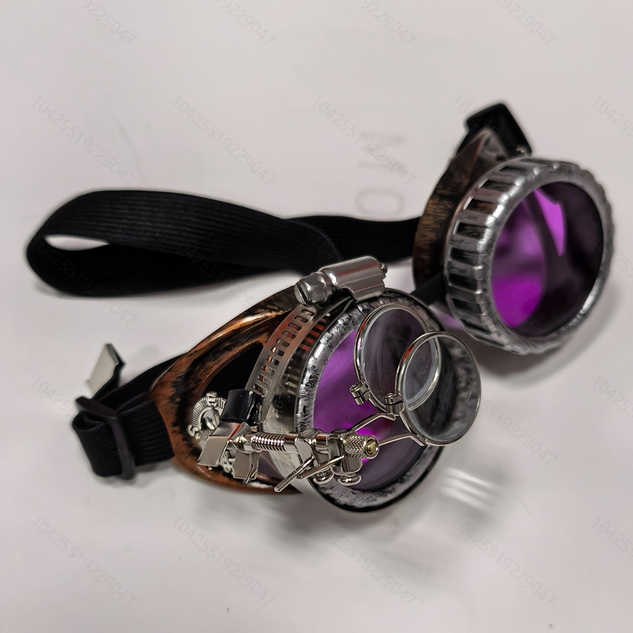 Erkaklar uchun Vintage Steampunk Retro ko'zoynaklar moda aksessuari, noyob sovg'alar uchun