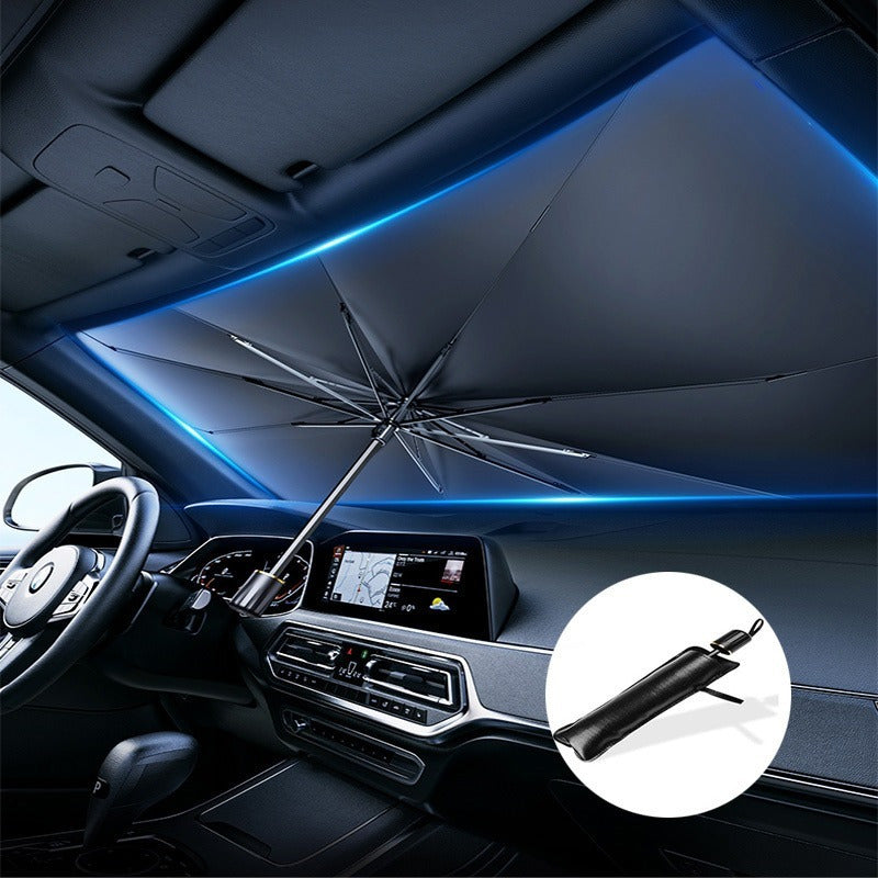 Car Sunshade UV Protection Foldable Auto Windshield Cover for Heat Rejection