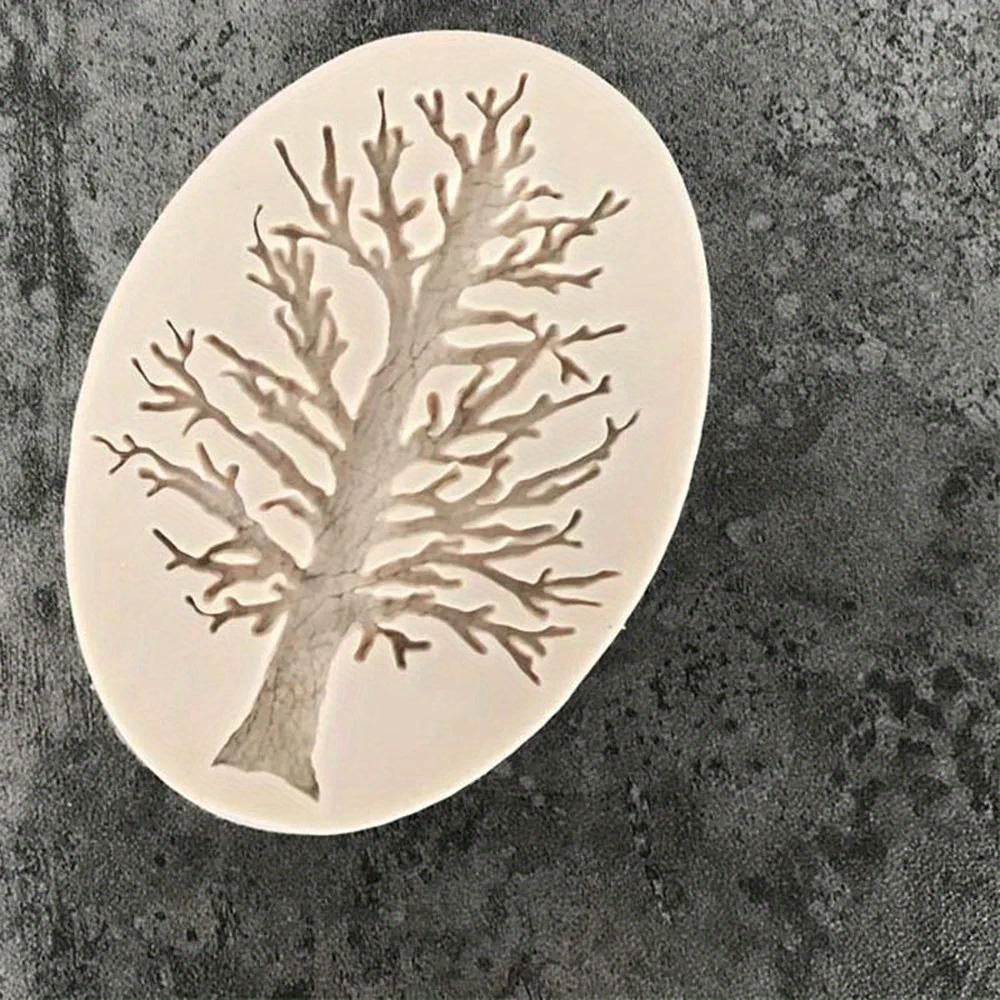 Silicone Tree-Shaped Cake Mold Non-Stick Food-Grade Baking Tool for Desserts