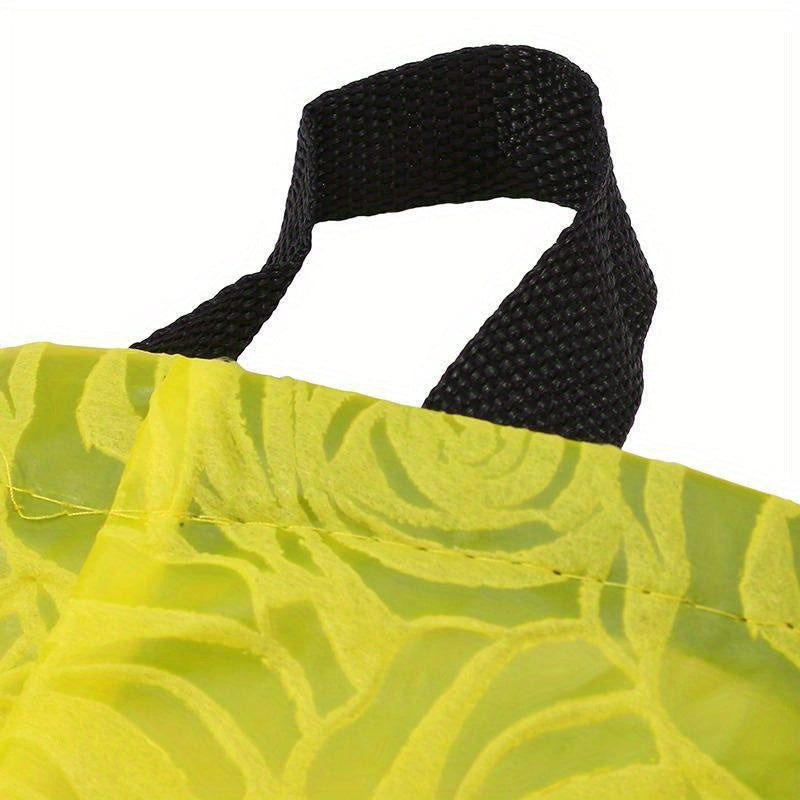 Wall-Mounted Grocery Bag Holder with Dispenser for Kitchen Organizer Nylon
