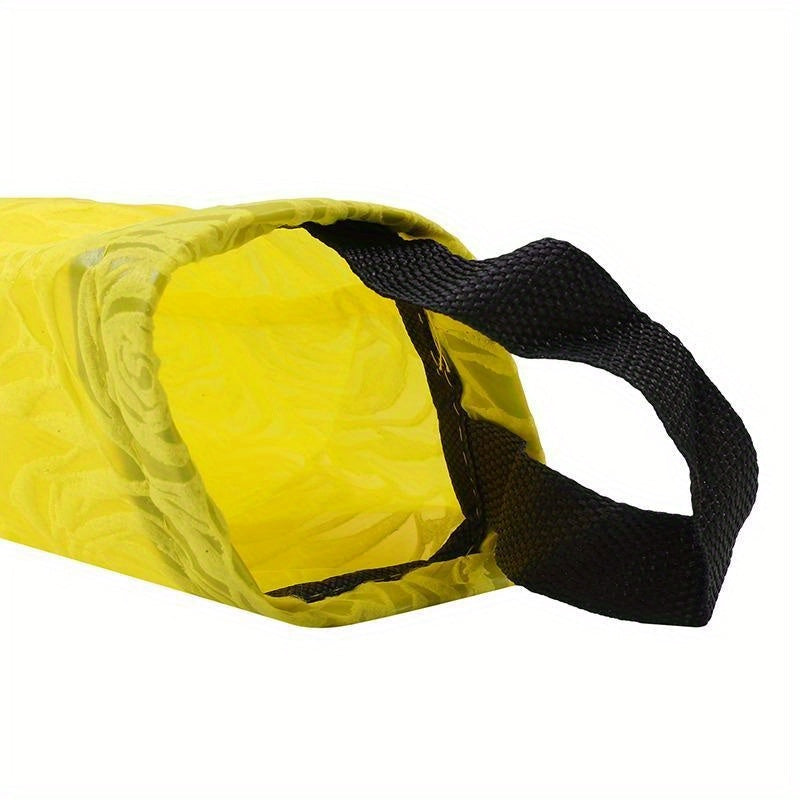 Wall-Mounted Grocery Bag Holder with Dispenser for Kitchen Organizer Nylon