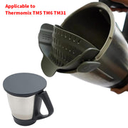 Silikon mikserli elakcha uchun sabzavotlar va makaronlar, idishlar va kastrullar uchun oziq-ovqat oqizi uchun asbob