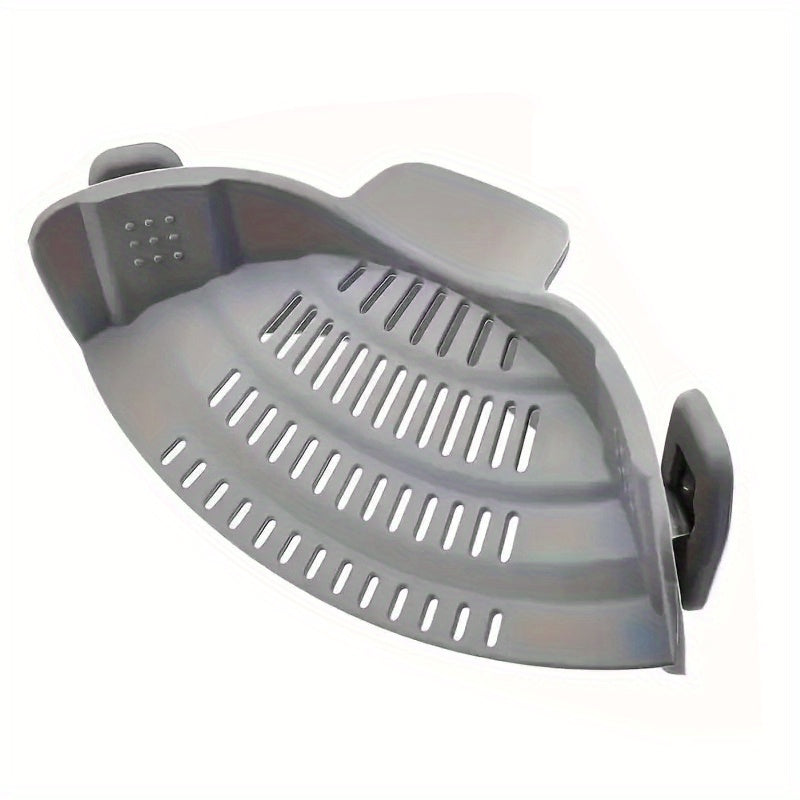 Silikon mikserli elakcha uchun sabzavotlar va makaronlar, idishlar va kastrullar uchun oziq-ovqat oqizi uchun asbob