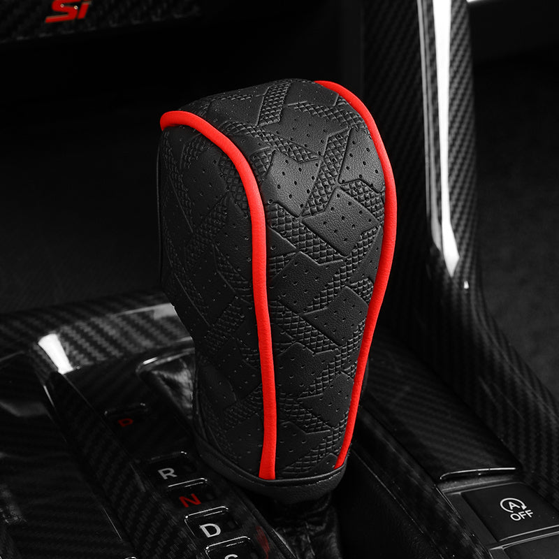 Универсальный чехол на рукоятку переключения передач из PU-кожи и рукав для ручного тормоза