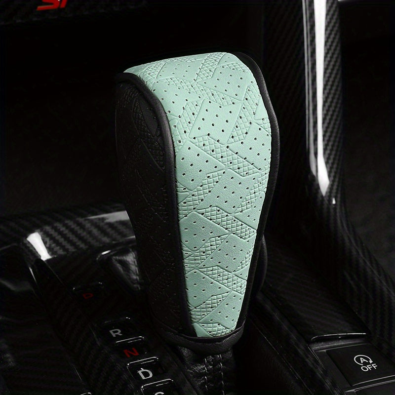 Универсальный чехол на рукоятку переключения передач из PU-кожи и рукав для ручного тормоза