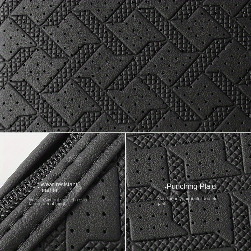 Универсальный чехол на рукоятку переключения передач из PU-кожи и рукав для ручного тормоза