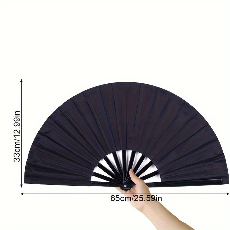 Lightweight Chinese Martial Arts Fan with Authentic Sound and Portable Design
