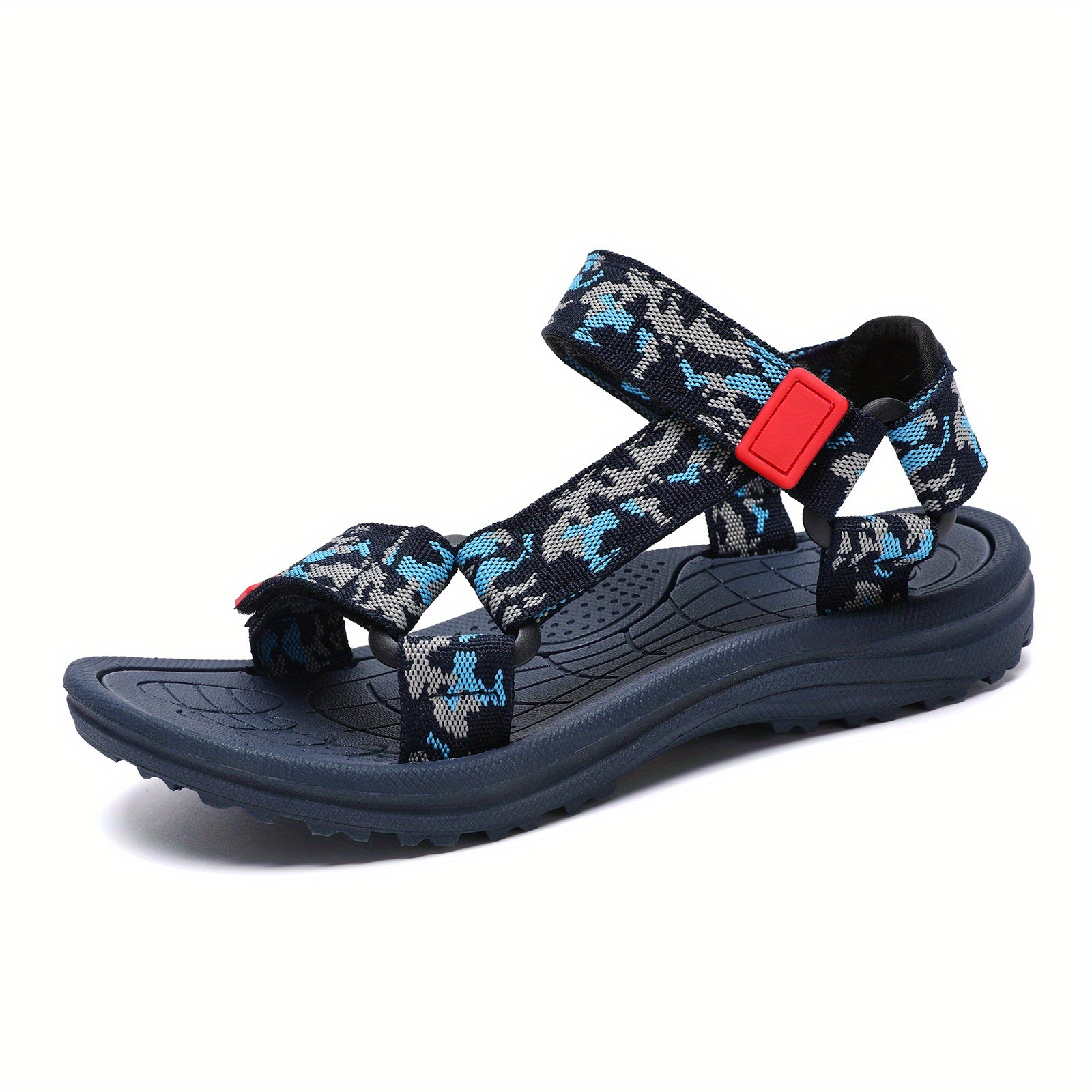 Sandalias deportivas de dedo abierto para niñas, ligeras, transpirables y casuales para actividades al aire libre