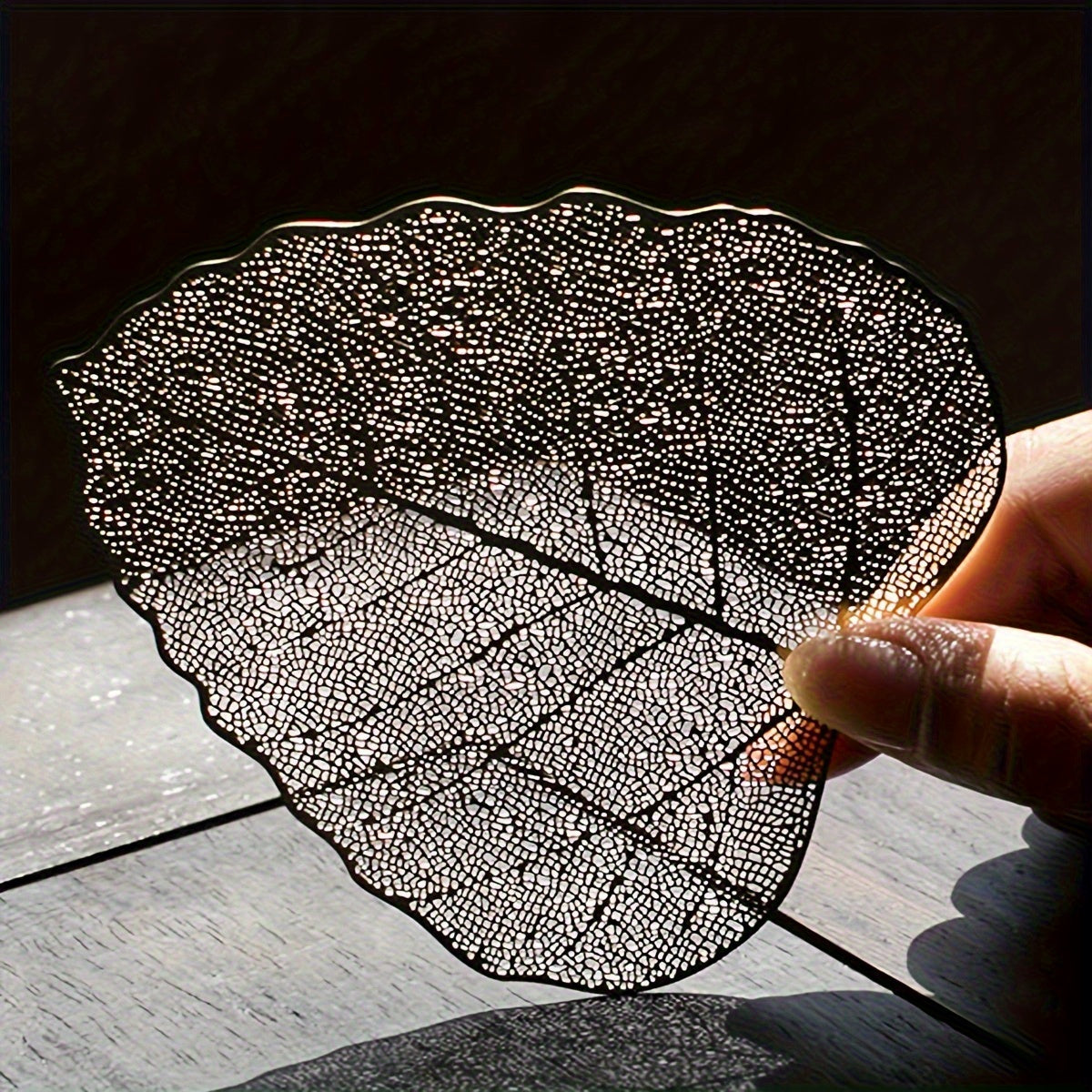 Gongfu choyi uchun 2 ta Bodhi barg shaklidagi zang'arsiz po'lat choy infuzorlar to'plami