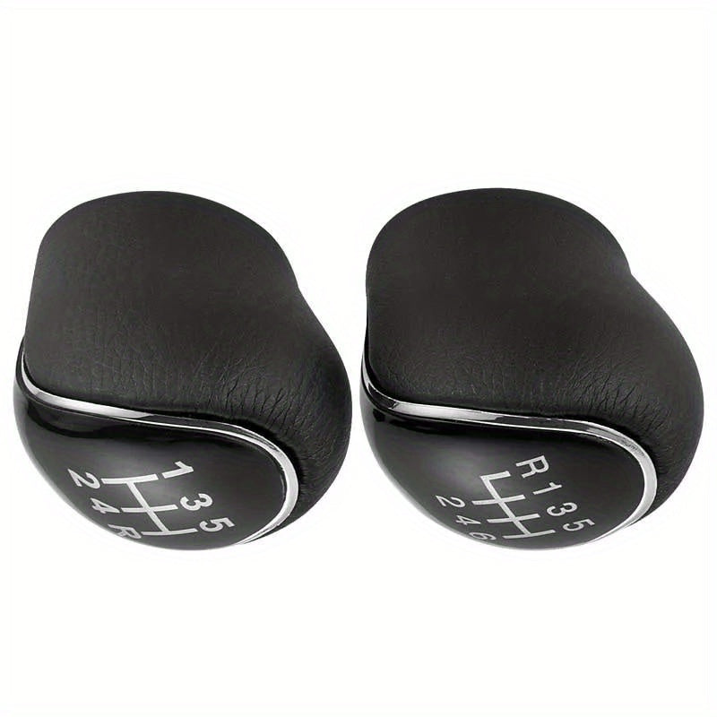 Premium Black ABS Gear Shift Knob for 5/6 Speed Cars with Easy Installation