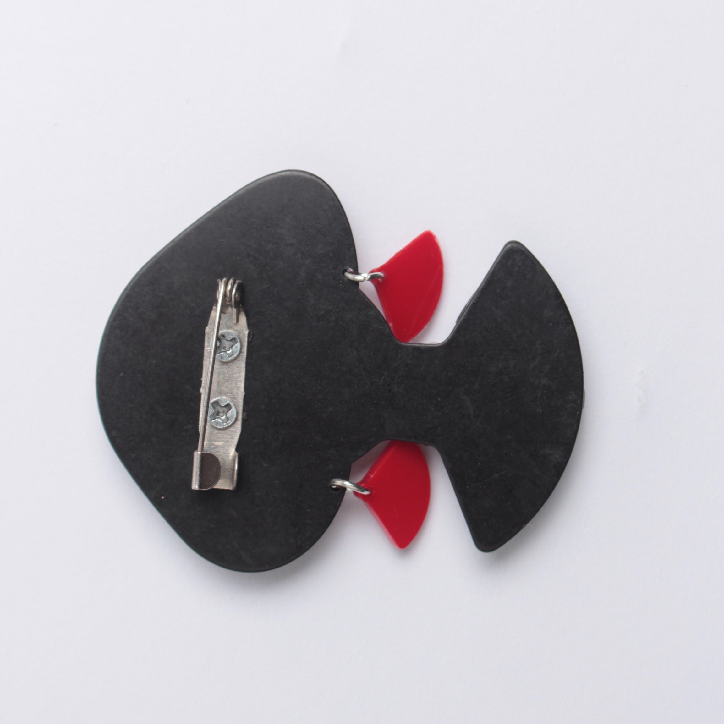 Elegant Lady Brooch Retro Chic Pin for Lapel or Scarf