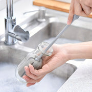 Длинная ручка для чистки чашек, щетка из полиифина, прочная, эргономичная, для кухни, чайника, кружки