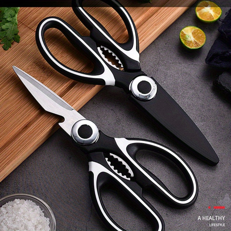 Stainless Steel Kitchen Shears for Meat Herbs Vegetables Durable Sharp Blades