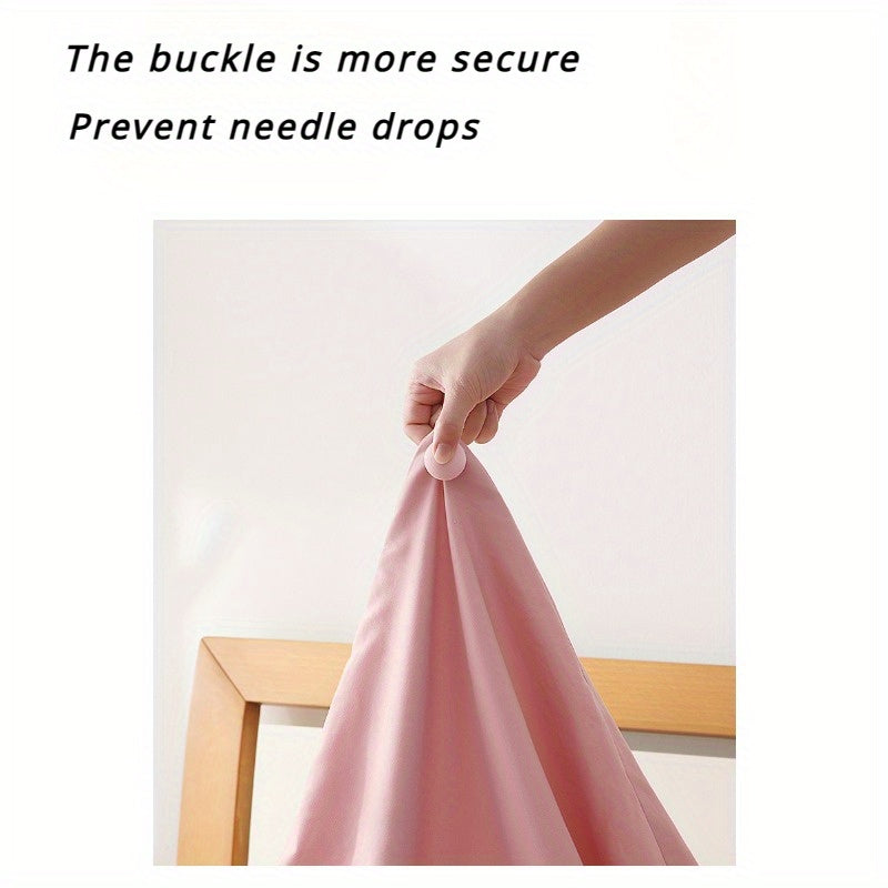 8 ta paxta to'shagi uchun yostiq yopishtiruvchi kliplar, antislip yostiq yopishtiruvchi, yostiqni xavfsiz qilish uchun to'shakka mos keladigan kliplar