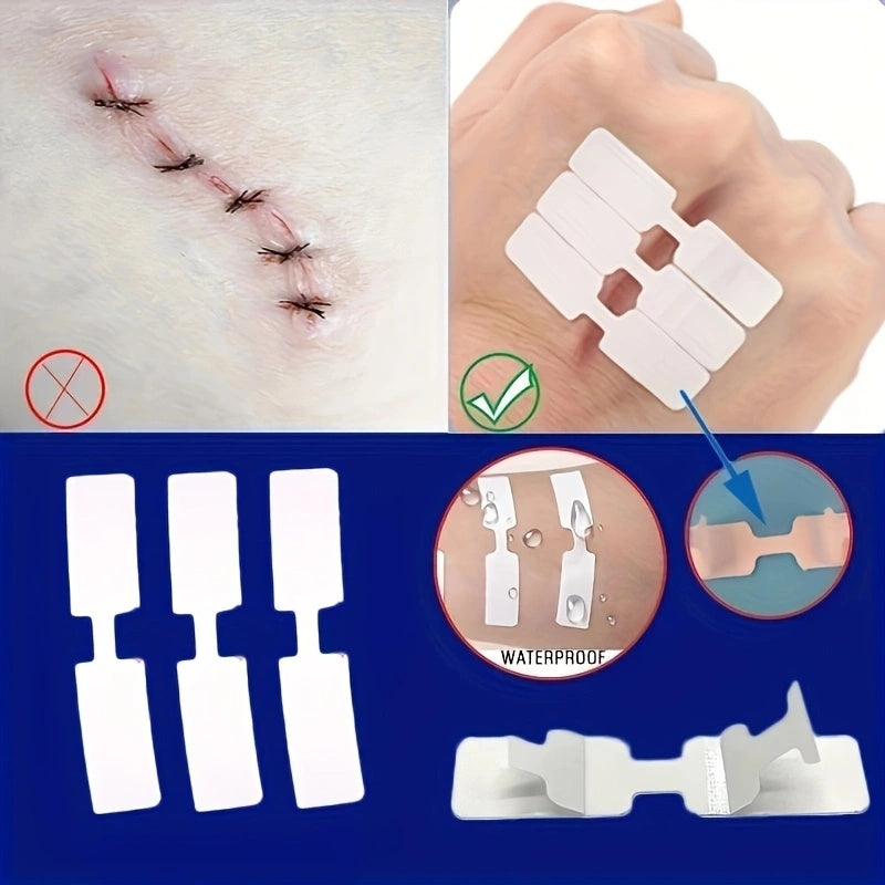 5pcs Seamless Adhesive Bandages Fragrance-Free Personal Care Patches