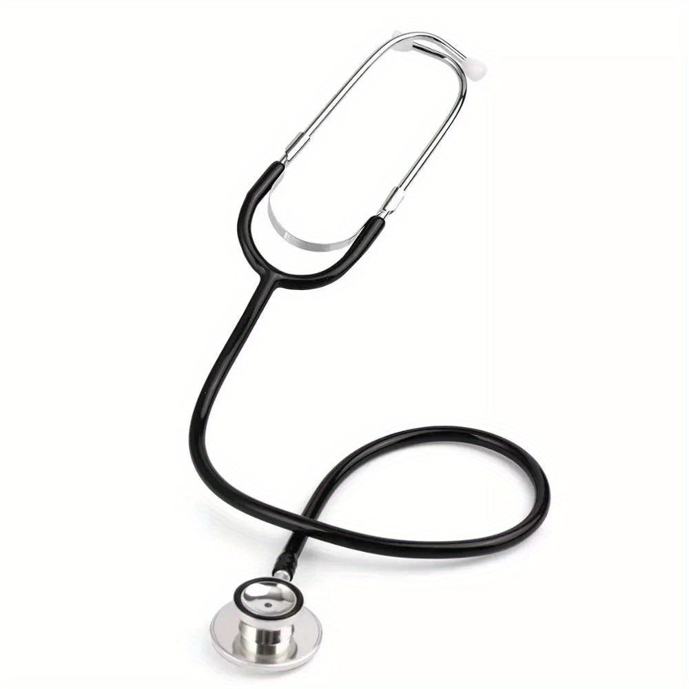 Portable Dual Head Stethoscope for Medical Professionals Aluminum Alloy Cardiology Equipment for Nurses and Learners