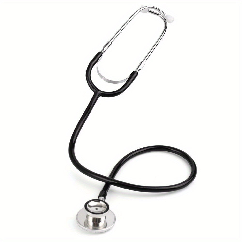 Portable Dual Head Stethoscope for Medical Professionals Aluminum Alloy Cardiology Equipment for Nurses and Learners