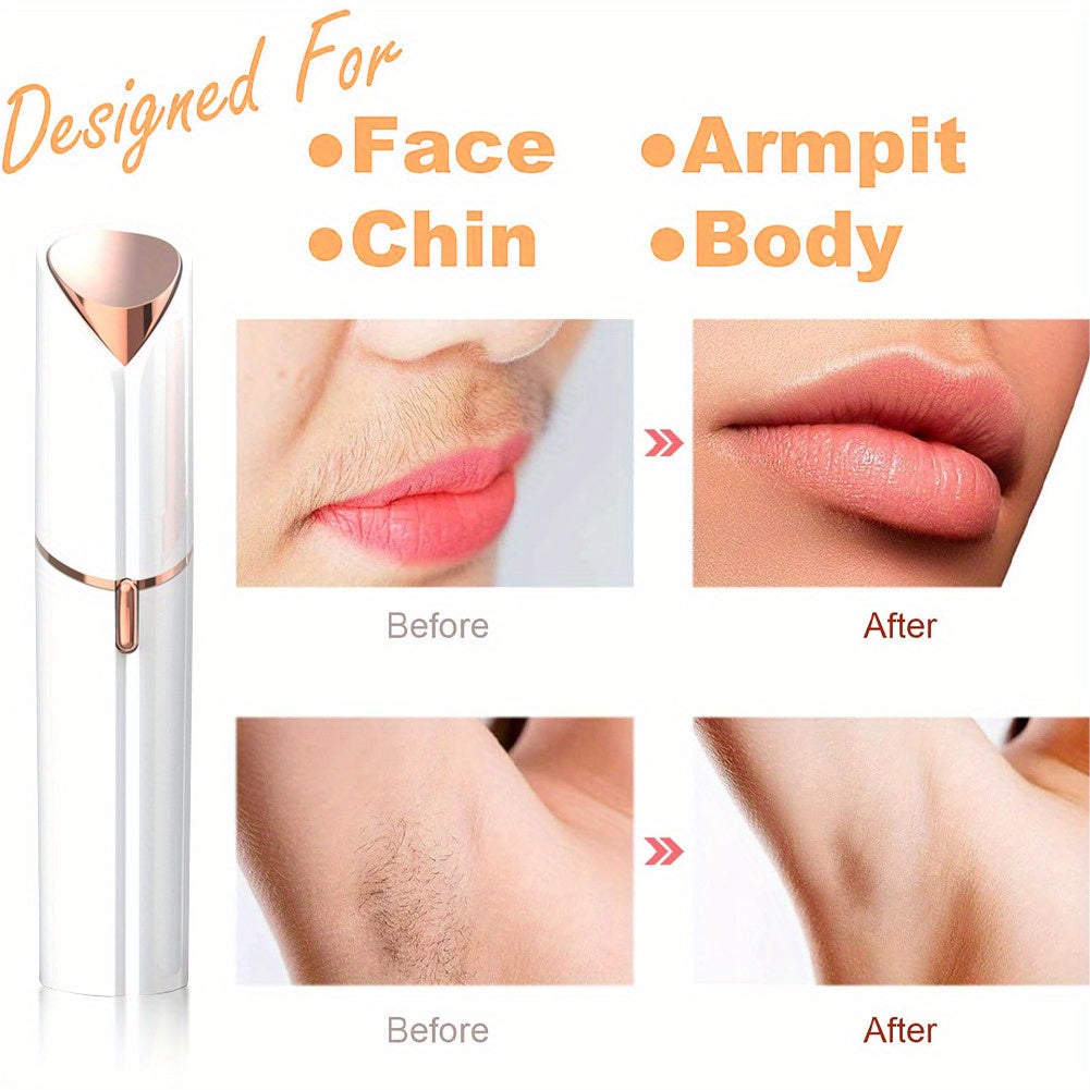 Ayollar uchun portativ elektr epilator USB qayta zaryadlanuvchi mini soch olib tashlash trimmeri