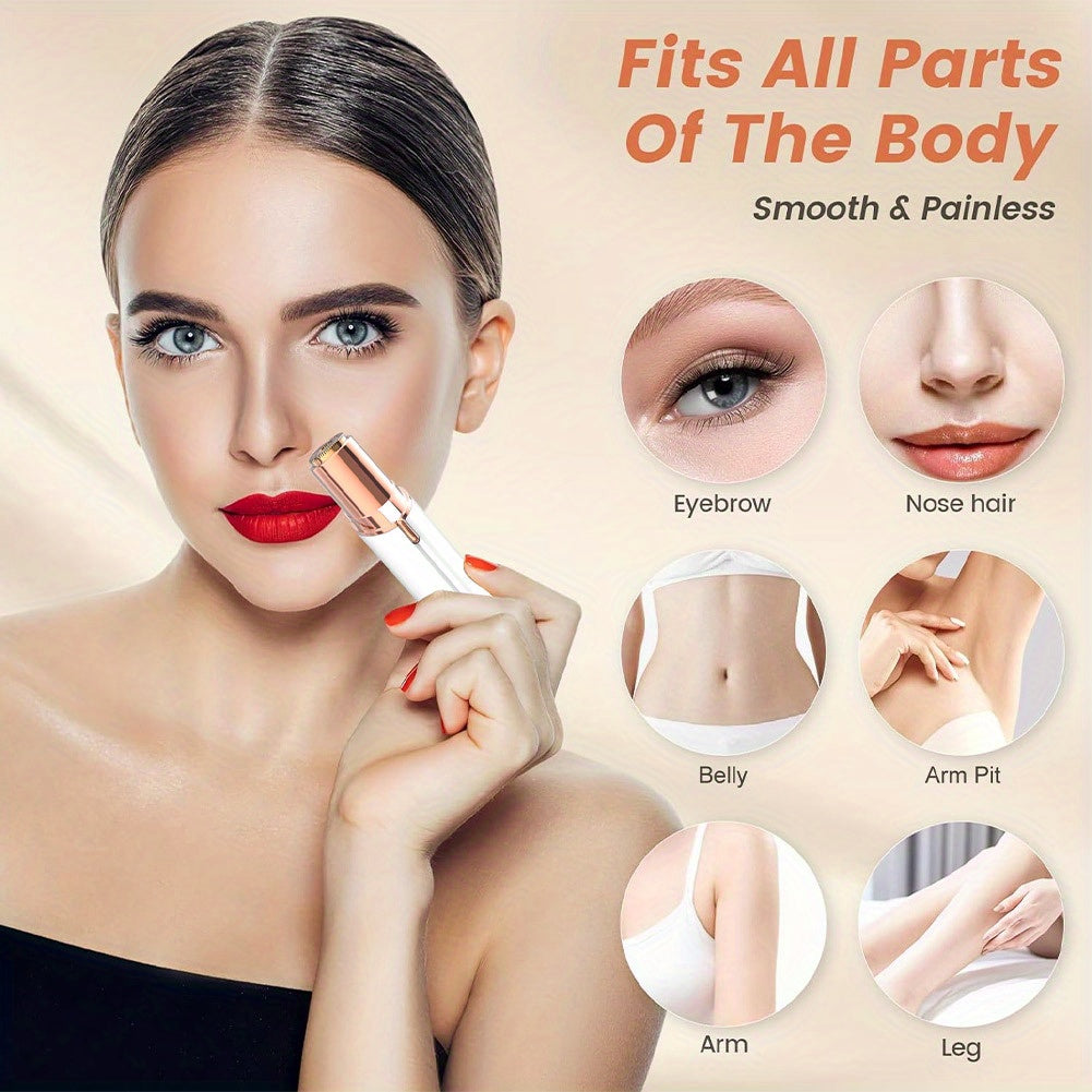 Ayollar uchun portativ elektr epilator USB qayta zaryadlanuvchi mini soch olib tashlash trimmeri