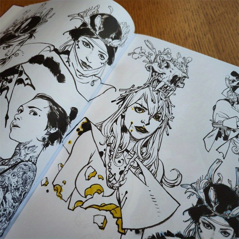 2022 Quick Sketch Art Collection Art Book for Ages 11+ Chinese Version