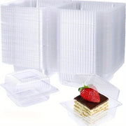 Clear Plastic Take Out Containers 50 100 200 Pack Square Clamshell Food Boxes