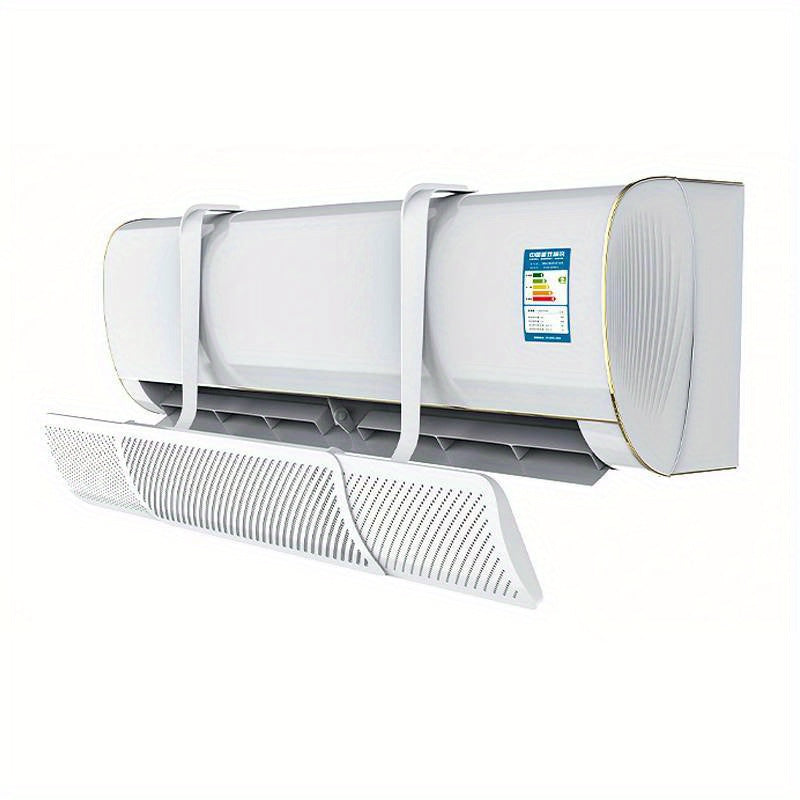 Portable Air Conditioner Deflector Wall-Mounted Adjustable Windshield for Cool Home