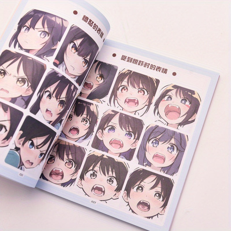 Anime Style Markers Set of 1000 Cute Illustrations for Art and Drawing