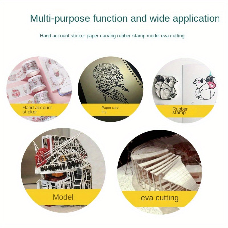 13pc Aluminum Engraving Knife Set with Titanium Steel Blades for Mobile Film Cutting