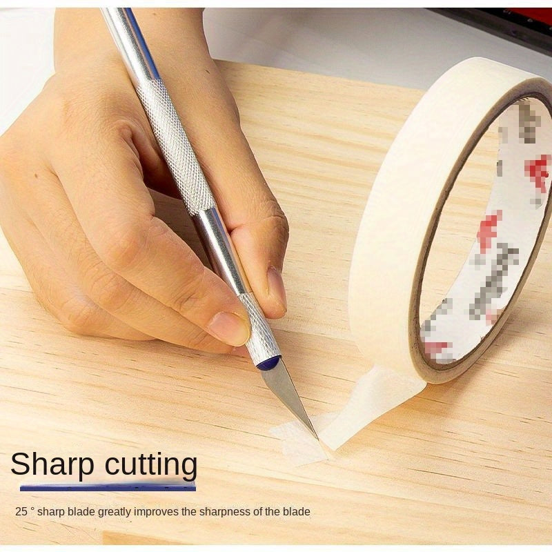 13pc Aluminum Engraving Knife Set with Titanium Steel Blades for Mobile Film Cutting