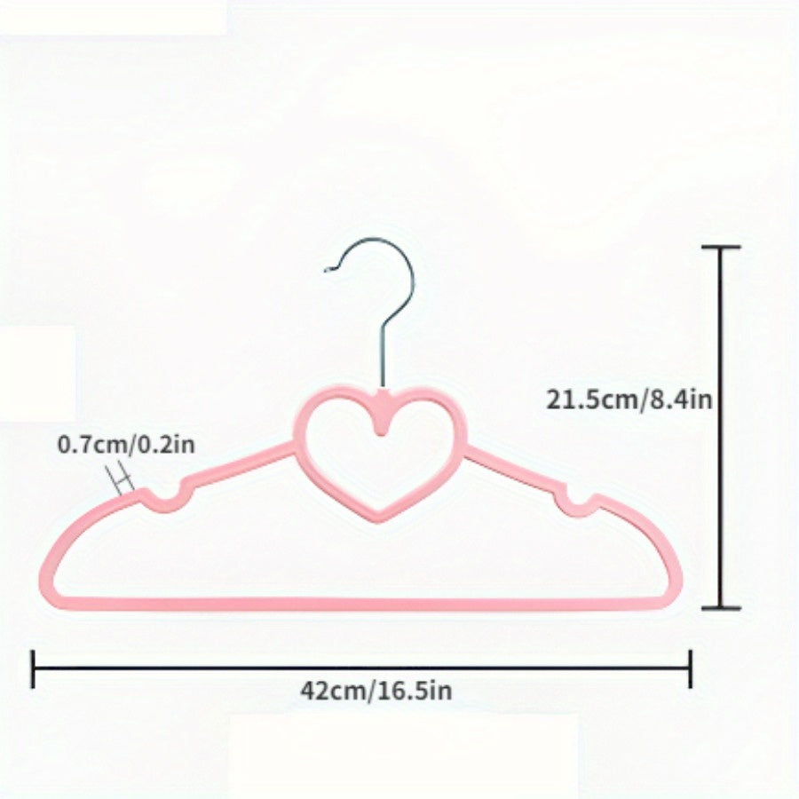 Pink 360° Rotation Multifunctional Coat Hanger with Hooks for Thick Coats Sweaters Skirts Pants