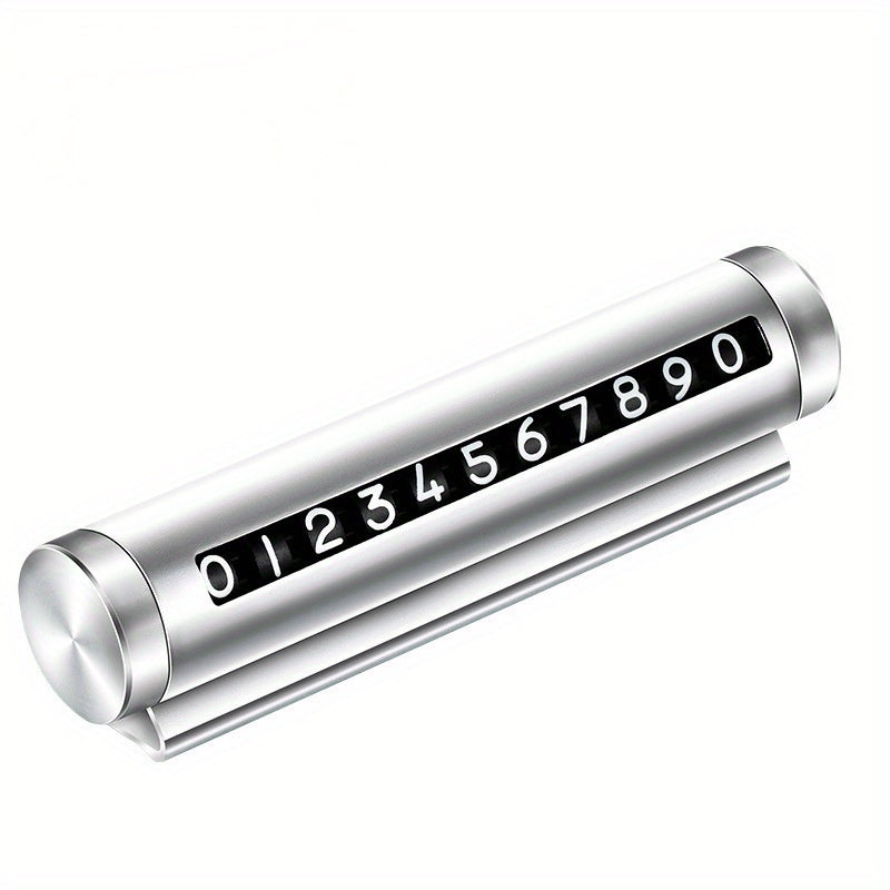 Universal metallik harakatlanadigan to'xtash plitasi transport vositalari uchun vaqtinchalik belgi