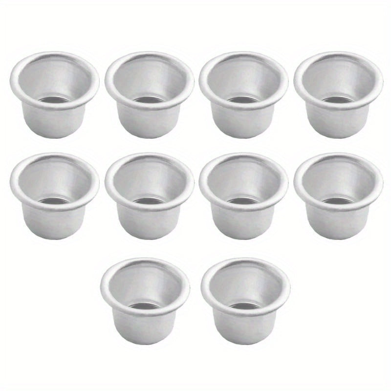 Juego de 10 soportes para velas de estilo europeo multicolor