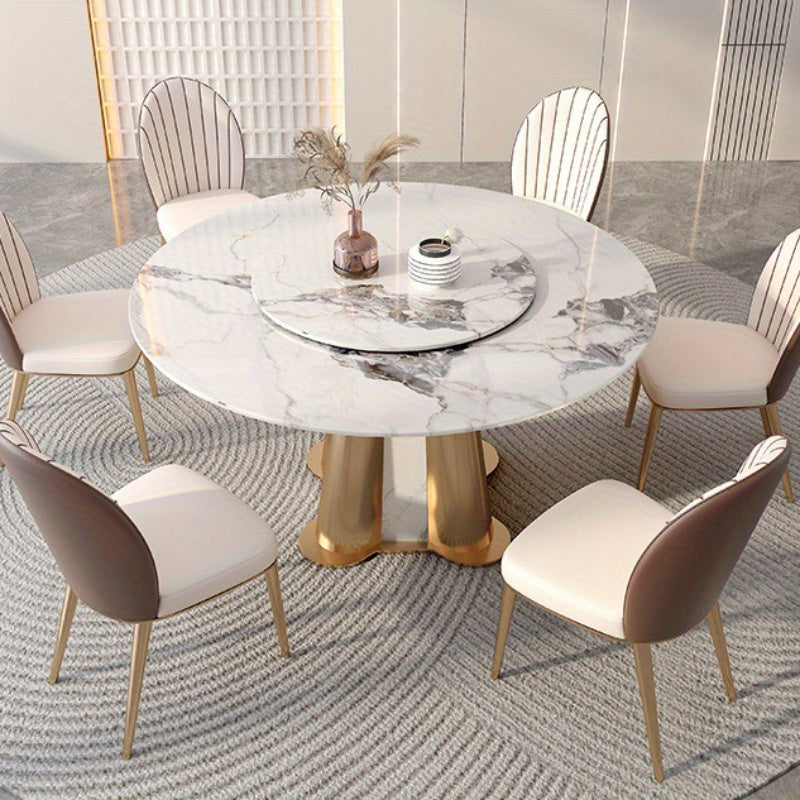 Aluminum Lazy Susan Spinner, Quiet Rotating Mechanism, Noise-Reducing Swivel for Table and Indoor Use