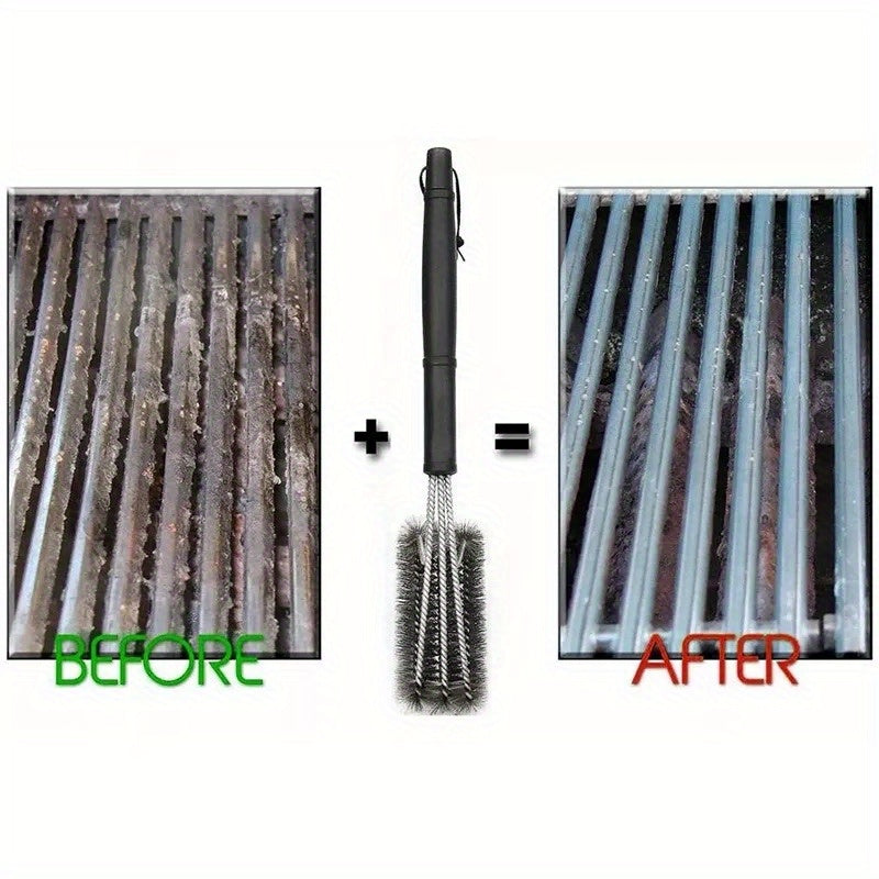 Stainless Steel Grill Brush 360° Clean for All Grill Types