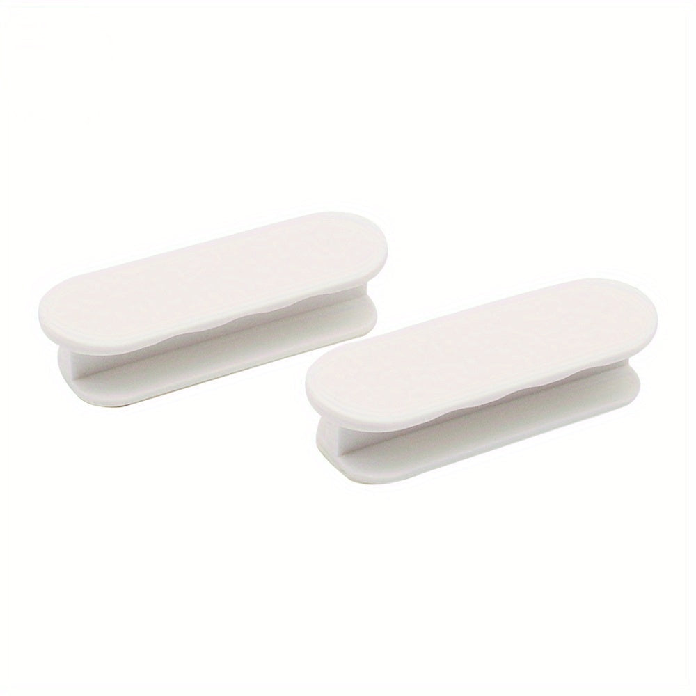 Self-Adhesive Plastic Cabinet Drawer Pulls Resin Door Knobs Furniture Hardware