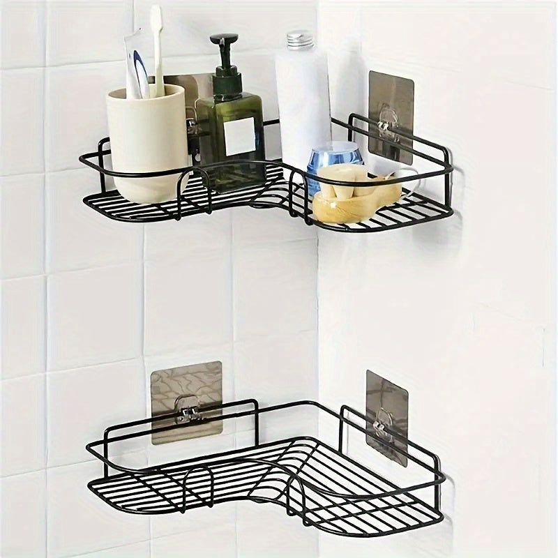 Triangle Bathroom Shelf Wall Mount Rust-Resistant Space-Saving Organizer