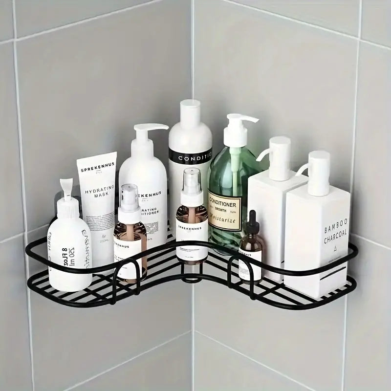 Triangle Bathroom Shelf Wall Mount Rust-Resistant Space-Saving Organizer