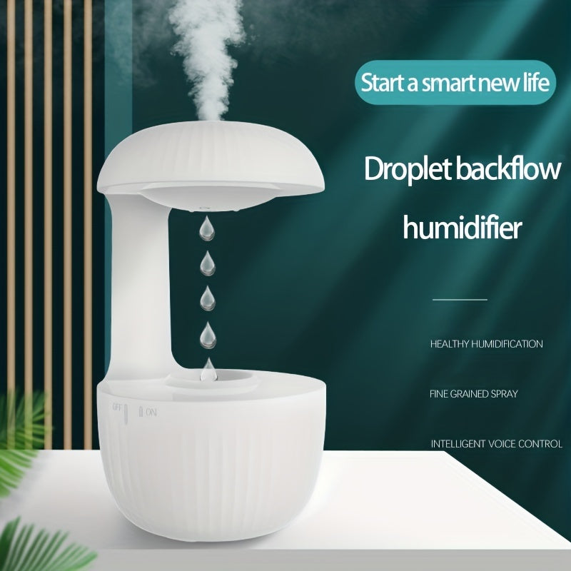 Weightless Water Droplet Air Humidifier with Night Light and Diffuser