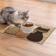 Pet Placemat for Cats and Dogs Polyester All Seasons Easy to Clean