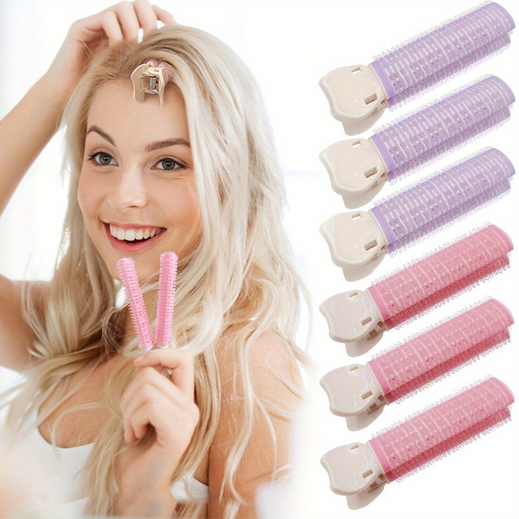 4PCS Hair Volumizing Clips Colorful Root Boosting Fluffy Curlers Styling Accessories