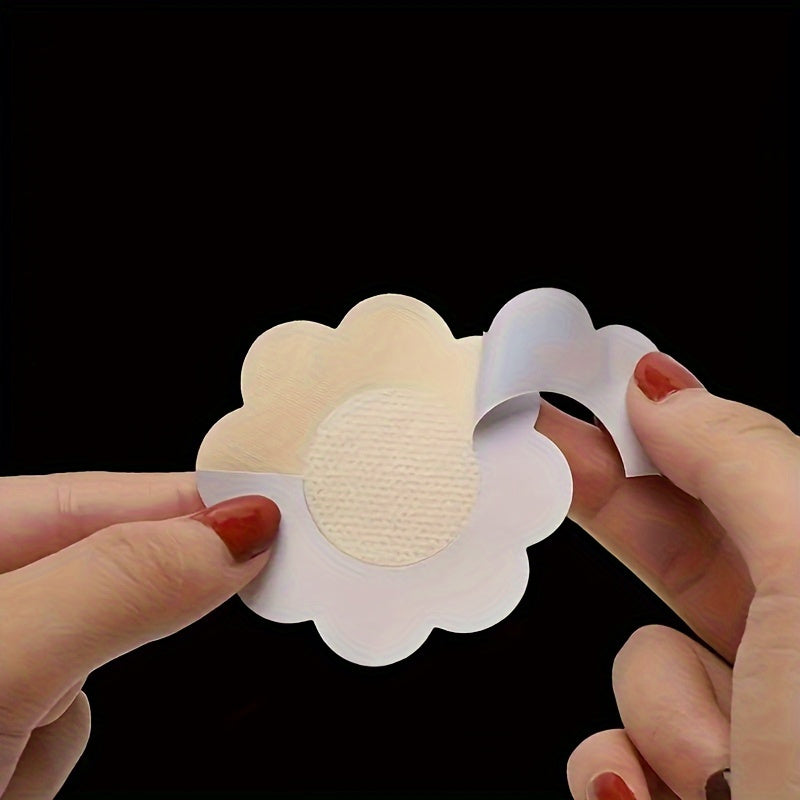 Disposable Strapless Nipple Covers for Women Self-Adhesive Breast Pasties Pack of 50 or 100