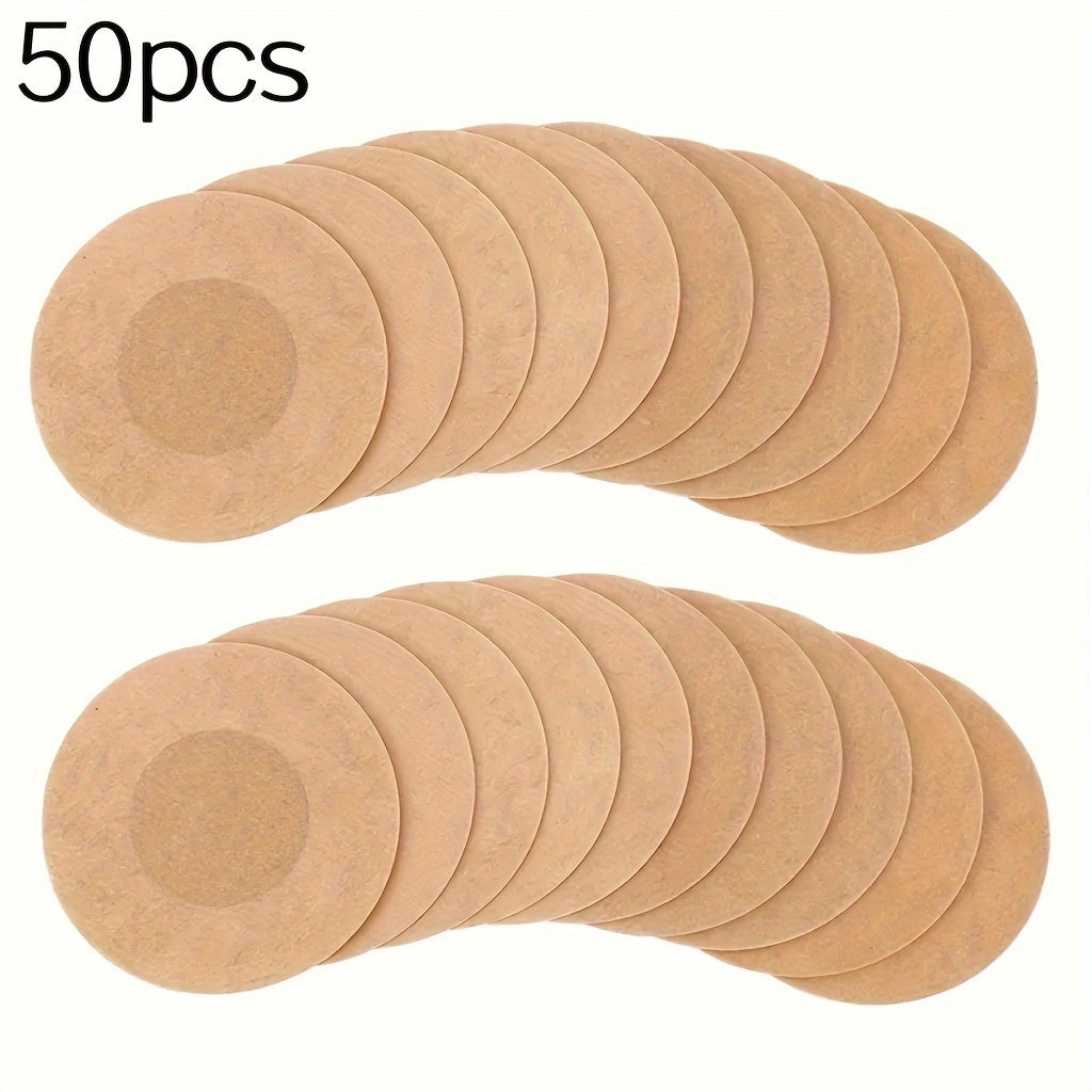 Disposable Strapless Nipple Covers for Women Self-Adhesive Breast Pasties Pack of 50 or 100