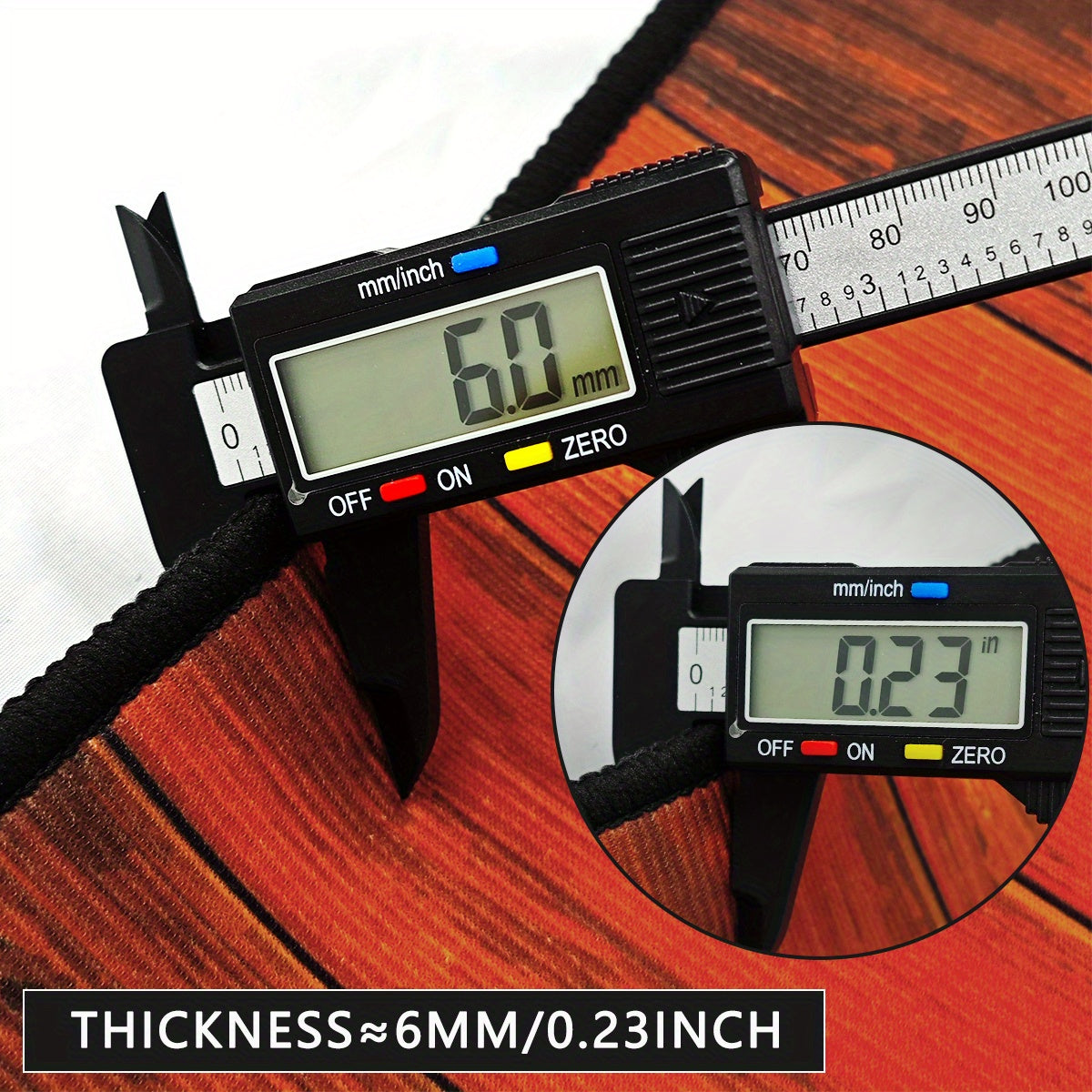 Прибрежный круглый коврик для ремонта 6 мм кристальный бархат противоскользящий с золотой каймой