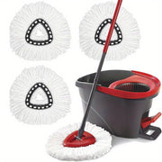 Microfiber Spin Mop Refill Heads for Floor Cleaning in Living Rooms
