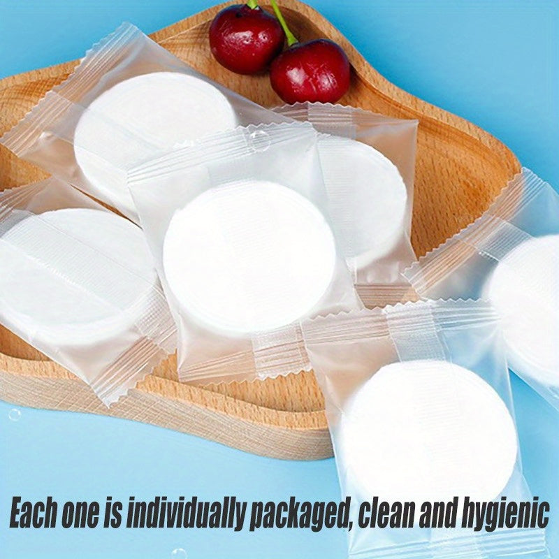 Disposable Compressed Facial Towels Pack of 25 50 100 Gentle Makeup Remover Travel Hotel Use