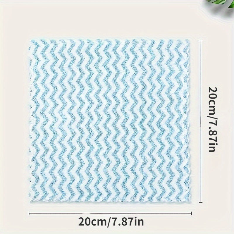 10 ta qog'ozli oshxona mato to'plami, idishlar va yuzalarni tozalash uchun